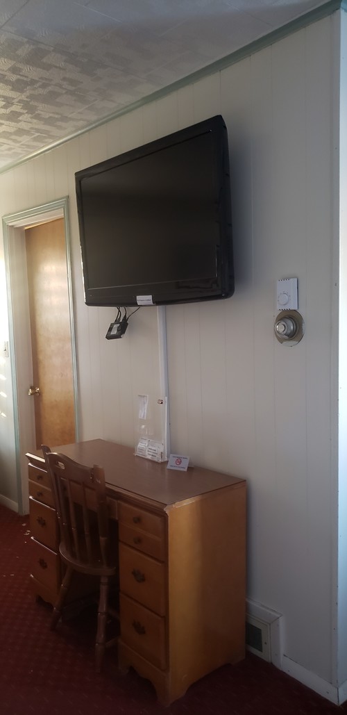 Accessible Room TV and Heat & A/C  Control 